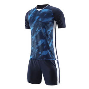Vêtements de sport de haute qualité, maillots de football personnalisés, ensembles d'uniformes d'entraînement à manches courtes imprimés par sublimation - Product Image 1
