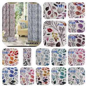 ผ้าม่านผ้าทอพิมพ์ลายดอกไม้สไตล์โมเดิร์นจากโรงงานผลิตจากผ้าสำหรับห้องนอนของเด็กห้องนั่งเล่นทันสมัย - Product Image 3