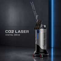 Perfectlaser - Machine à laser fractionné CO2 avec écran tactile HD de 15,6 pouces pour le resserrement de la peau, l'élimination des rides et l'élimination de l'acné