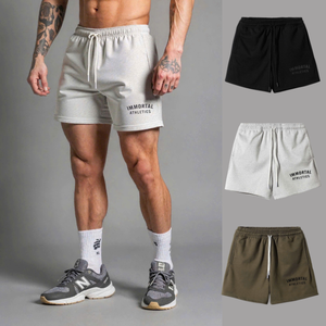 Customizable <b>Men's</b> Solid Pattern Mesh <b>Shorts</b> Vietnam Supply Factory Casual Streetwear Fitness Athletic Workout Gym Design - Product Image 2