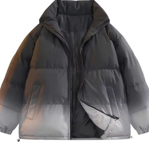 Veste matelassée d'hiver pour homme, fabrication OEM ODM, directement de l'usine, veste isolée matelassée chaude, vêtement d'exportation - Product Image 2