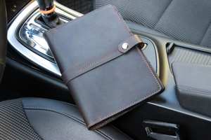 Portefeuille et étui à passeport en cuir véritable personnalisés, faits à la main PTH-0047 couverture longue longueur - Product Image 2