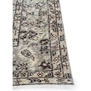 พรมขนสัตว์ถักมือสไตล์วินเทจ สีเบจและสีน้ำตาล ลายเหรียญแบบนามธรรม รูปทรงสี่เหลี่ยมผืนผ้า สำหรับห้องนั่งเล่นหรือทางเดินในบ้าน Pae-2749 - Product Image 4