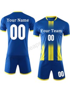 ชุดเสื้อทีมฟุตบอลผ้าโพลีเอสเตอร์แห้งเร็วเสื้อกีฬาดีไซน์ใหม่สำหรับ100% ออกแบบได้ตามต้องการ - Product Image 2