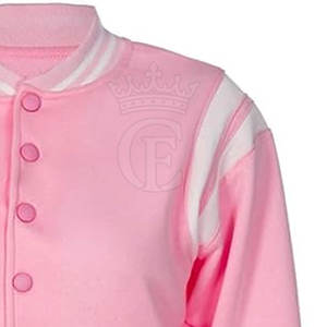 Chaqueta con letras cortas para mujer de alta calidad con logotipo personalizado, la mejor chaqueta con letras cortas para mujer de tela - Product Image 6