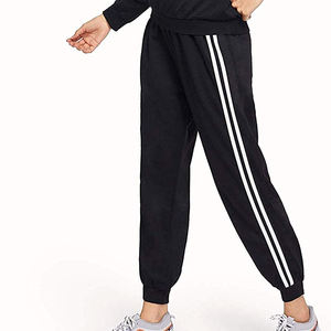 MISSKY Costume de sport pour femme, pantalon de survêtement à capuche à manches longues pour printemps automne, lot de 2 pièces - Product Image 5