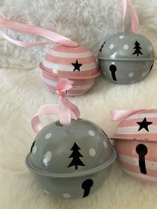 <b>Large</b> vintage style metal Christmas bell <b>ornament</b> wholesale for Christmas tree home wall decoration x mas new year made india - Product Image 2