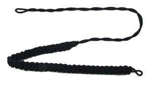 2024 Customizable Double Cord <b>Lanyard</b> with Quick-Release Viscose Material and Logo Personal Defense Equipment - Product Image 3