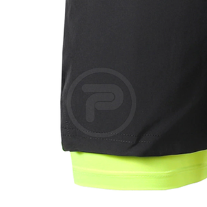 Venta caliente Pantalones cortos de fitness para hombres hechos a medida Patrón sólido Ropa de gimnasio informal Venta en línea - Product Image 6