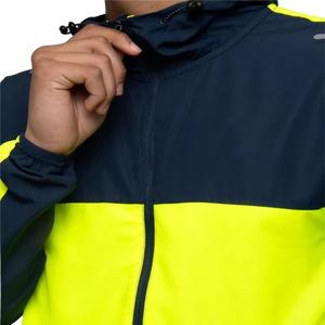 2024 OEM <b>Yellow</b> Colored High Quality Men's Breathable Outdoor Hiking Windbreaker <b>Jacket</b>, Quick Dry Men's <b>Waterproof</b> <b>Jacket</b> - Product Image 5