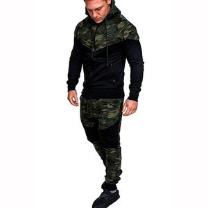 Sweat à capuche de haute qualité 100% coton polaire 500 Gsm avec camouflage pnnels pull à capuche sweat Logo personnalisé sweat à capuche vierge en éponge française - Product Image 6