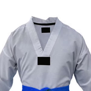 Tenue de taekwondo en mélange de coton durable, uniforme d'arts martiaux léger et flexible pour tous les niveaux de pratique et de compétition. - Product Image 2