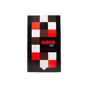 Café molido descafeinado tostado hecho en Italia, cápsulas de café italiano para máquinas de café expreso, caja de 80 porciones - Product Image 1