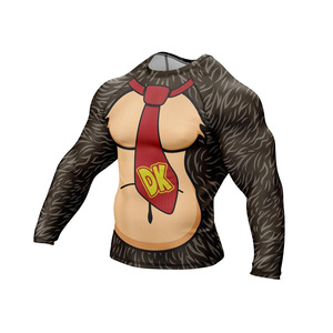 Camiseta de Protección Solar Personalizada de Último Diseño para Hombre, Ligera, de Color Sólido, de Manga Larga, con Logotipo Personalizado - Product Image 3