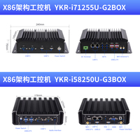 Mini PC Industrial Compacto Sin Ventilador con 5G NR, WiFi6, Intel I5 1235U, DDR4, NVMe, 2 LAN, 4 COM, GPIO, Windows 11 Integrado