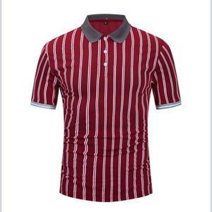 Lo último en camisetas polo de algodón 100% de alta calidad para hombre, camisetas en blanco de golf con logotipo personalizado y cuello vuelto - Product Image 1