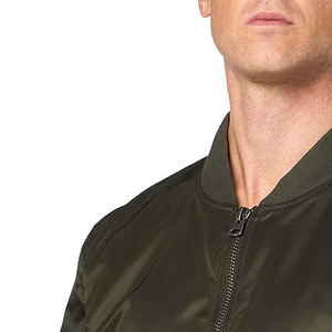 แจ็กเก็ตบอมเบอร์สำหรับผู้ชายเสื้อแจ็กเก็ตกันลมโพลีเอสเตอร์ออกแบบโลโก้ได้ตามต้องการ - Product Image 5