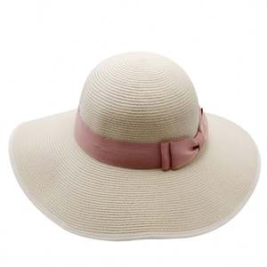 Sombrero de Paja de Verano con Flores Pequeñas y Frescas, Estilo Dulce, Protección Solar, Sombrero de Vaquero para Playa, Sombreros de Paja Transpirables - Product Image 4