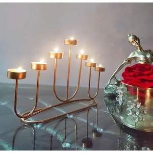 Portavelas de Hierro Hecho a Mano, Portavelas de Té, Portavelas Votivas para Decoración del Hogar y Bares, Personalizable para Navidad, Viene en Caja - Product Image 2