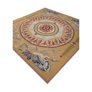 Tapiz de Pared de Arte Moderno Chino (c.1990) en Tela Verde Wasabi Vibrante para Decoración de Dormitorios, Estilo Navideño para Uso en Exteriores - Product Image 2