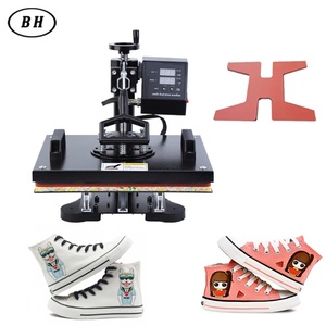 Presse à chaud Bheng 8 en 1, 29x38cm, automatique, électrique, pour impression sur t-shirts, mugs, bouteilles, stylos - Product Image 2