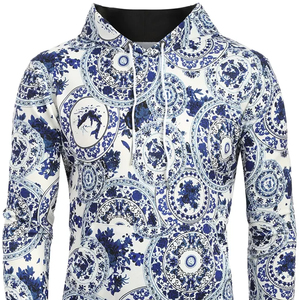 เสื้อฮู้ดสวมหัวสำหรับผู้ชายพิมพ์ซับลิเมชันขนาดพลัสไซส์ย้อมสีล้วนสำหรับฤดูหนาวพิมพ์ลาย2025 - Product Image 3