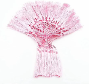 Pack of Handmade Silk <b>Tassels</b> Premium Quality Decorative <b>Tassels</b> for DIY <b>Crafts</b> Garments Home and Accessories - Product Image 4