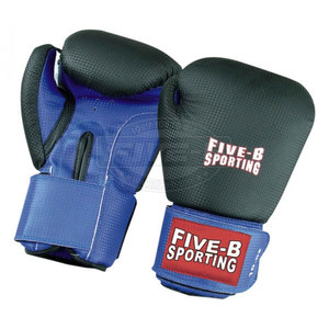 Guantes de Boxeo Profesionales 5B, Cuero PU Impermeable, Cierre de Gancho y Bucle, Personalizables, Guantes de Entrenamiento Sanda - Product Image 4