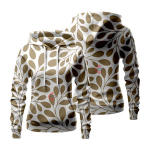 Sudaderas con capucha con estampado personalizado de alta calidad para mujer Última moda Estilo casual Cálido para invierno Otoño en diferentes colores - Product Image 3