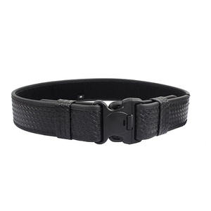 Cowhide Leather Tactical <b>Belt</b> with Plastic Buckle & Hanging <b>Accessories</b> Adjustable Heavy Duty Custom Logo Tactical Duty <b>Belt</b> - Product Image 1