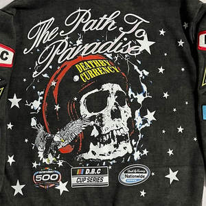 Sudadera con capucha de peso pesado de alta calidad para hombres 500gsm French Terry Drop Shoulder Oversized sin cuerdas para invierno - Product Image 4