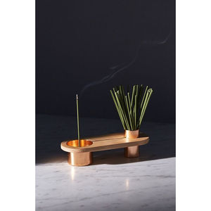 Soporte de palo Bakhoor para interiores, soporte de incienso de diseño antiguo de latón chapado en oro y soporte al mejor precio, decoración elegante para el hogar - Product Image 5