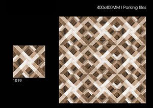 กระเบื้องปูพื้นที่จอดรถพอร์ซเลนสำหรับงานหนักขนาด400x400มม. ใช้กลางแจ้งกันลื่นและติดทนนาน - Product Image 6