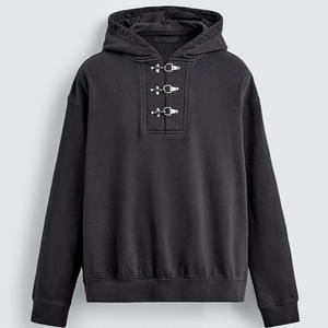 Dernières tenues tendance de haute qualité pour les sweats à capuche imprimés personnalisés pour hommes avec poches kangourou Collection d'hiver - Product Image 5