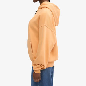 Sweat à capuche décontracté à manches longues pour femme, imprimé sur mesure, respirant, mode d'hiver, logo frontal, col à capuche, 100% coton polaire - Product Image 4