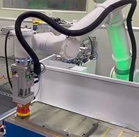 Nuevos robots industriales 10kg 6 ejes brazo robot colaborativo máquina pulidora automática de metales 1400mm fabricantes de molienda