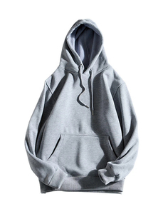 Sweats à capuche en molleton de coton de haute qualité personnalisés pour l'hiver, sweats à capuche surdimensionnés pour hommes et femmes, sweats à capuche lourds et tendance - Product Image 4