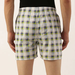Shorts décontractés légers en polyester/coton à taille haute élastique, imprimés par sublimation, séchage rapide, pour hommes - Product Image 6