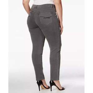 Jeans slim fit grigi da donna Style & Co, taglia plus size, con design a controllo pancia, taglia 24W - Product Image 2