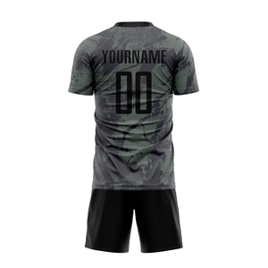 Vente chaude Nouveau maillot de football léger de haute qualité personnalisé pour hommes et ensemble de shorts Nouveau style sportif Vêtements d'entraînement - Product Image 6