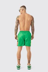 Short de bain de bonne qualité prix d'usine bon marché short de plage d'été de couleur unie pour hommes vente en gros - Product Image 2