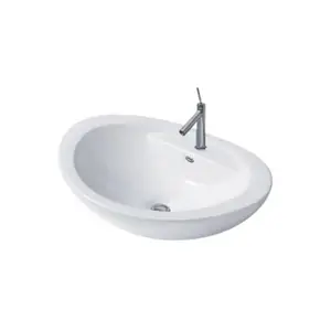 Nuovo elegante lavello in ceramica Titan lavabo lavabo di lusso da tavolo lavabo di lusso per la vendita a prezzi all'ingrosso
