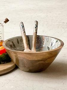 Ensemble de serveurs à salade en résine écologique de haute qualité avec longues poignées, cuillères de cuisine pour un usage domestique - Professionnels de la vente en gros - Product Image 2