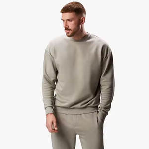 Sweat-shirt d'Hiver Unisexe Vintage Heavyweight Haute Qualité Motif Solide Brodé Technique Street Style Hoodie pour Hommes - Product Image 3