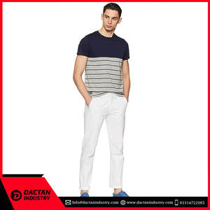 เสื้อยืดผ้าฝ้าย100% คอกลมทรงสลิมฟิตสำหรับผู้ชาย2023พิมพ์โลโก้ตามสั่งพิมพ์ลาย - Product Image 4