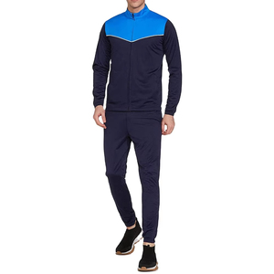 Ensemble de survêtement de sport 2 pièces personnalisé avec logo pour homme – Coupe-vent et survêtement de jogging à fermeture éclair intégrale par sublimation - Product Image 5