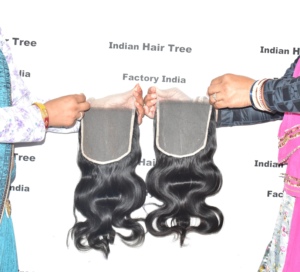 Cabello Humano Virgen de la India de la Mejor Calidad, Sin Procesar, con Cierre Genius, Ondulado, Producto de Alta Calidad, Trama Doble a Máquina, para Exportación - Product Image 1