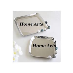 Juego de 2 bandejas de madera y cuero para servir dátiles y chocolates de diferentes tamaños al precio más bajo - Product Image 4