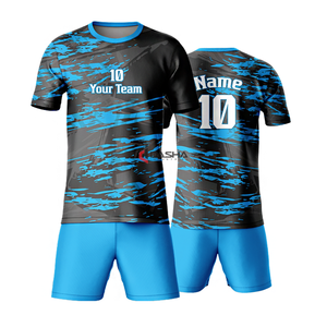Uniformes de Fútbol Personalizados por Sublimación de Primera Calidad al por Mayor 2024, Otros Materiales, Secado Rápido, Cuello Redondo, Unisex, Transpirables - Product Image 6