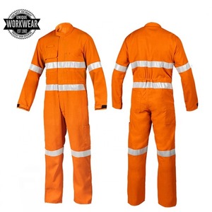 Overoles de Trabajo de Alta Visibilidad con Cinta Reflectante, Overoles Transpirables de Poliéster con Certificación CE para Trabajo de Construcción, para Hombre - Product Image 3